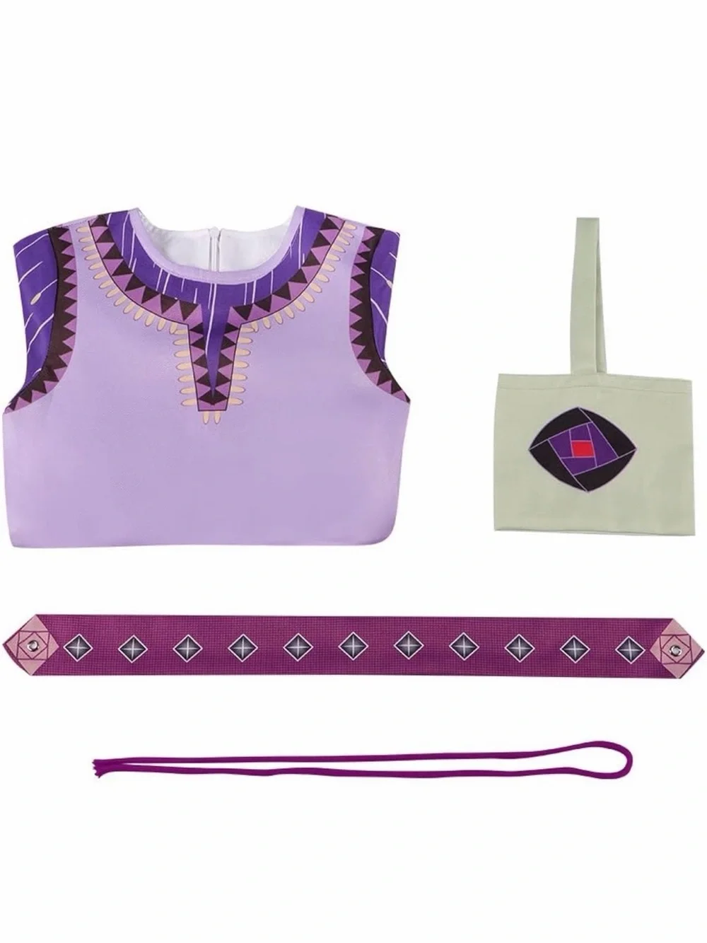 Princess Asha from Disney Wish Costume - Girls Sz Small